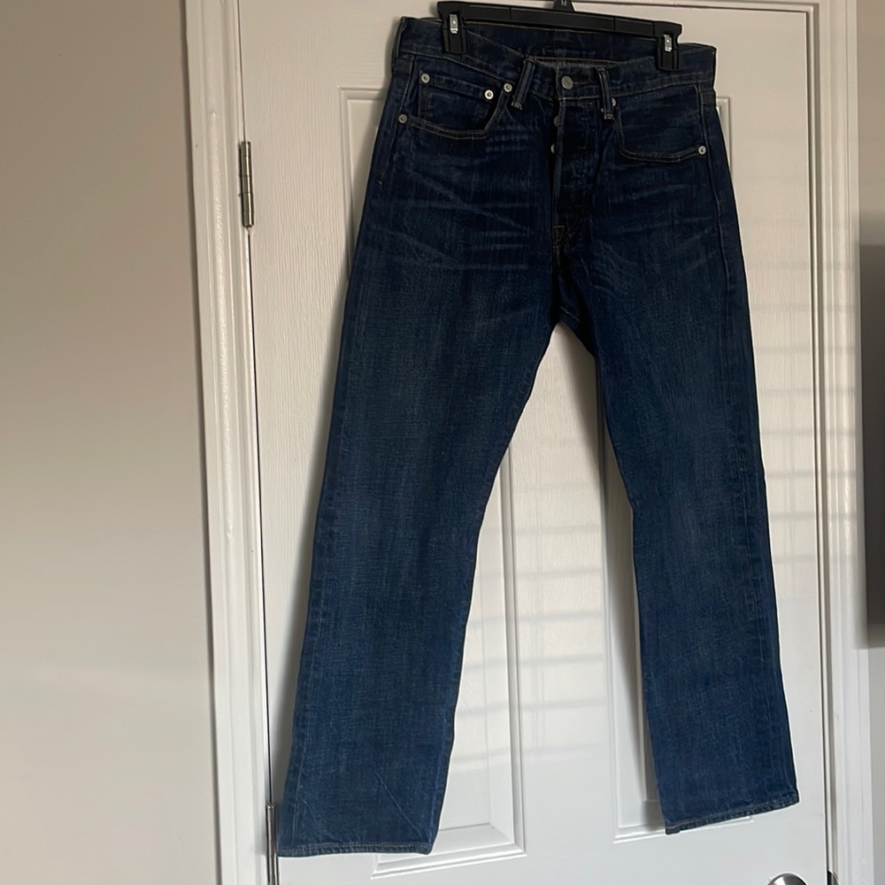 Levi’s Men’s 501 Button Fly Jeans